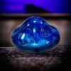 Resin Mushroom Jar -Stunning Sapphire Blue