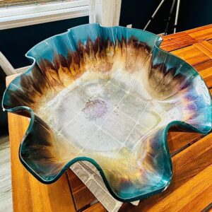 19" Large resin bowl