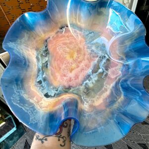 19" Large resin bowl