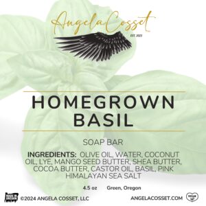 Homegrown Basil soap