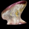 Lotus Leaf Elegant Burgundy and Gold  Resin Soap Dish
